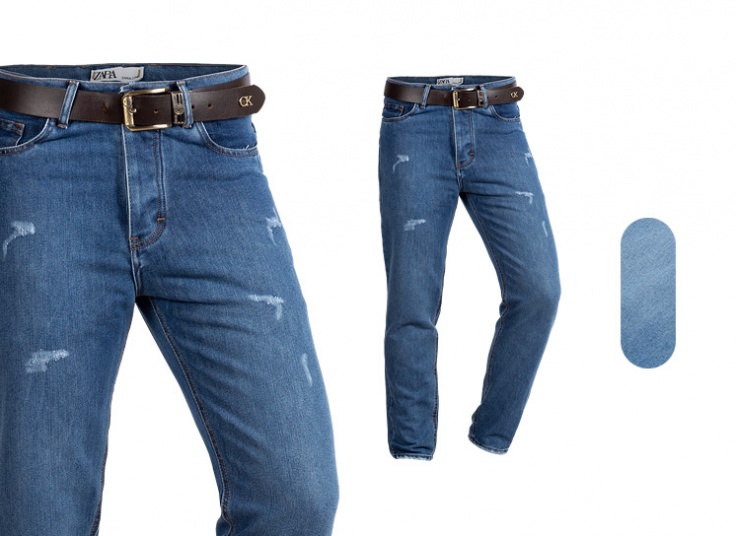 شلوار جین مردانه مام استایل Zara