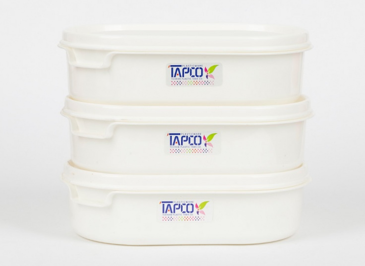 ظرف درب دار 3 عددی Tapco