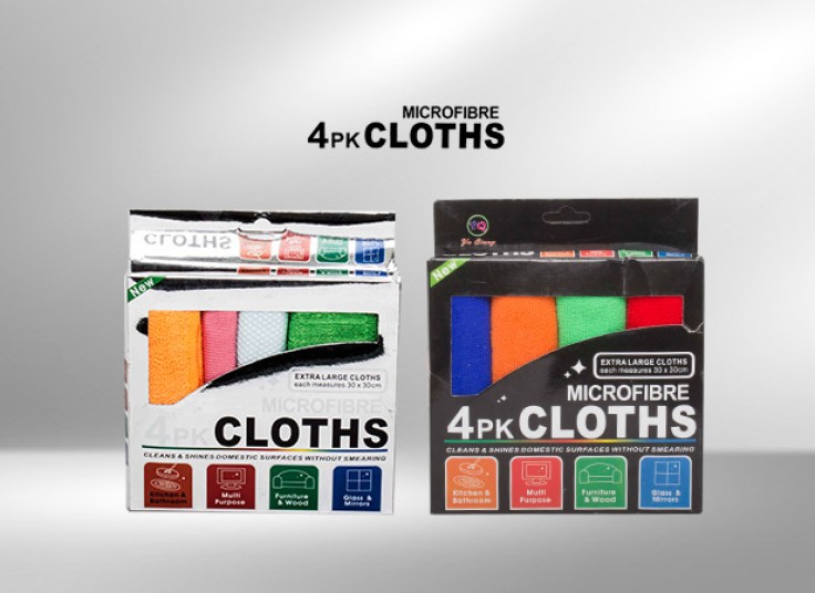 پکیج دستمال ۴کاره MICROFIBRE