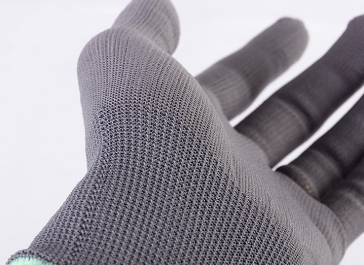 دستکش کار نخی رنگی