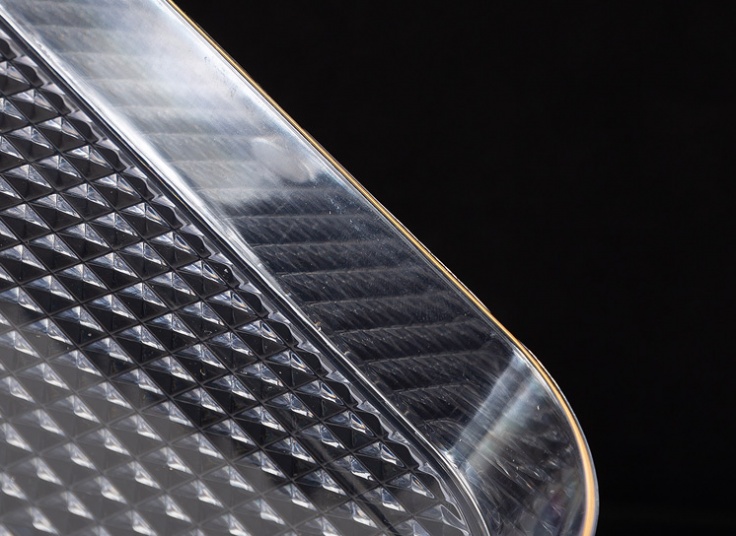 سینی اکرولیک شفاف