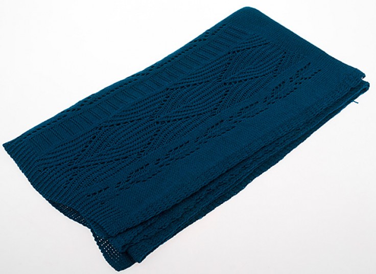 شال بافت زمستانی Knitted Rhombus