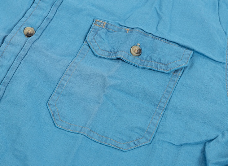 پیراهن جین مردانه آستین کوتاه Wrangler