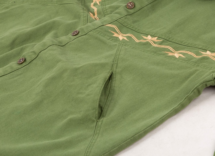 مانتو پاییزه کتان