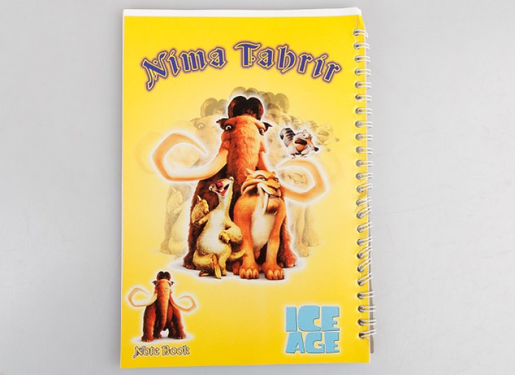 دفتر سیمی 50 برگ طرحدار