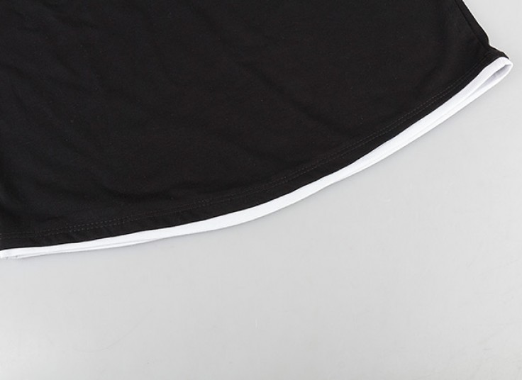 تیشرت آستین کوتاه مشکی طرح Abercrombie