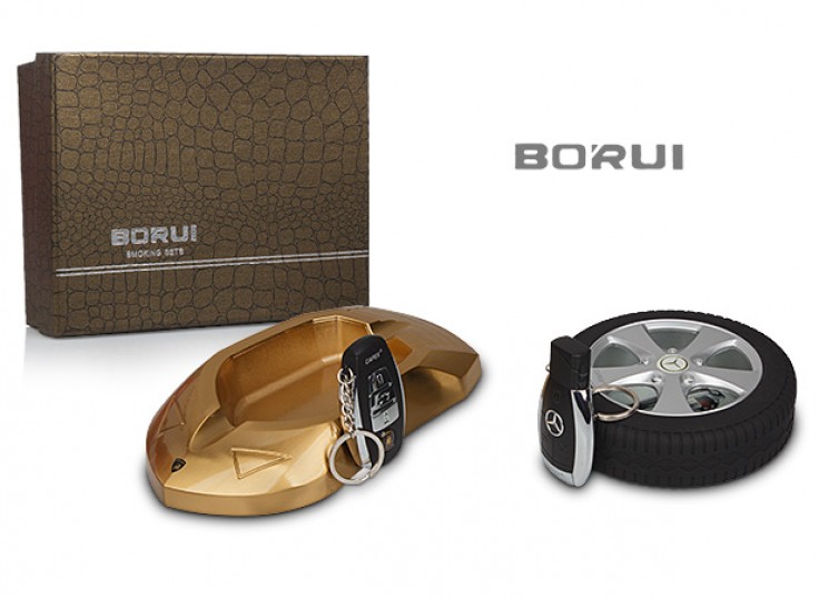 دو مدل فندک و زیرسیگاری BORUI