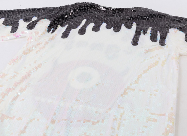 تیشرت پولکی زنانه