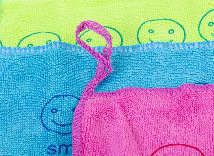 پک چهار عددی دستمال حوله ای SMILE