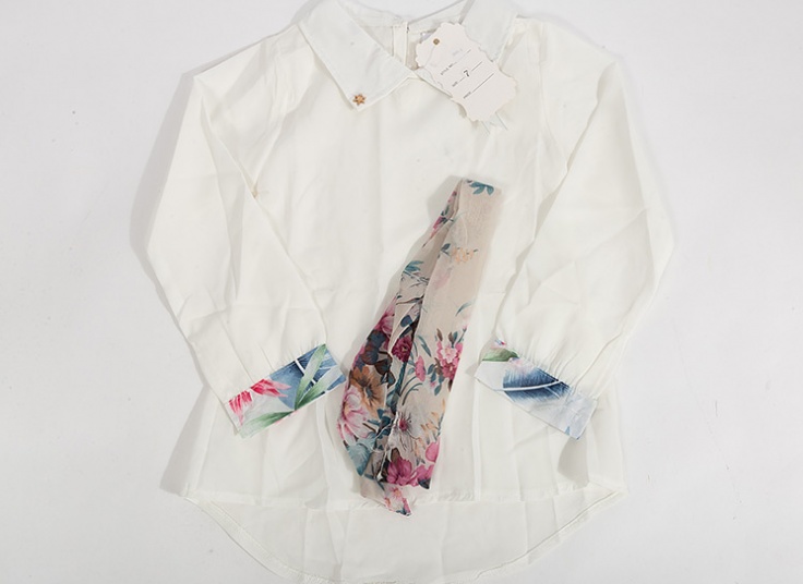 شومیز حریر دخترانه Guodi