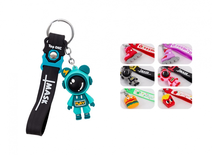 جاکلیدی عروسکی سیلیکونی