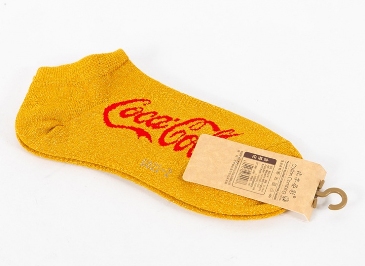 جوراب لمه طرح CocaCola