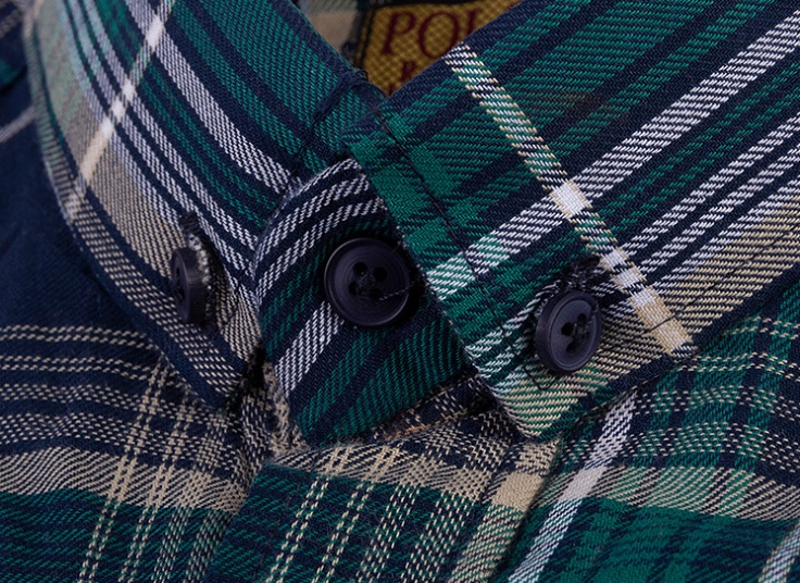 پیراهن مردانه چهارخانه POLO