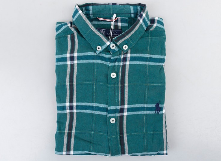 پیراهن چهارخانه مردانه طرح Polo