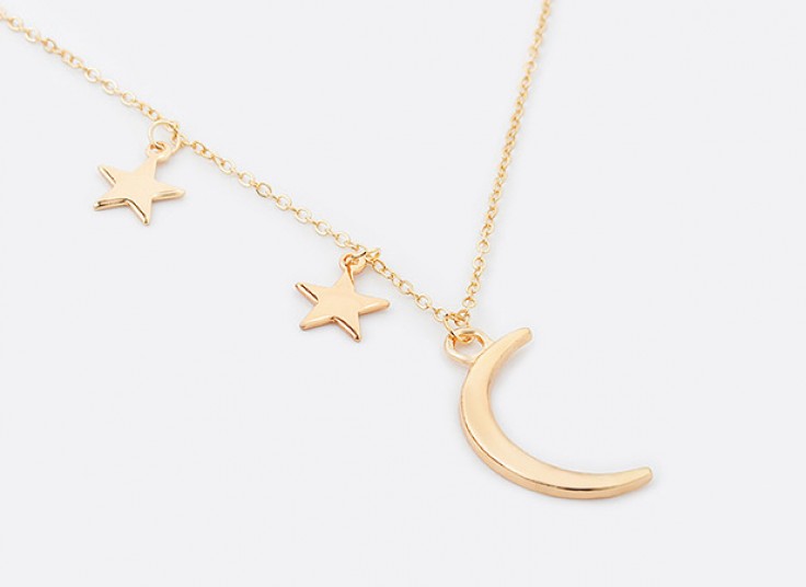 گردنبند آویز Moon and Stars