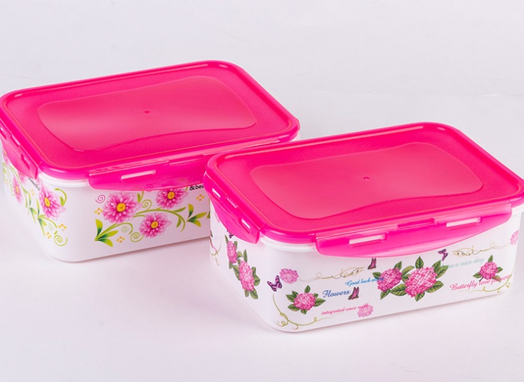 ظرف چهار تکه درب کلیپسی CiCi