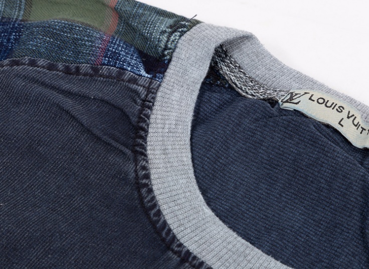 تیشرت کبریتی مردانه طرح LV