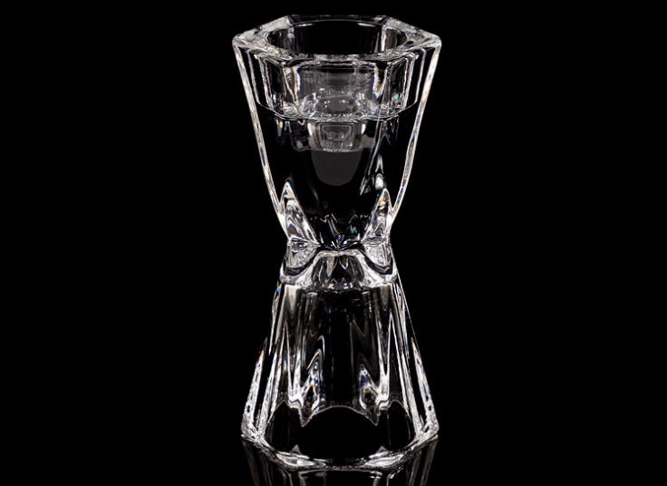 جا شمعی شیشه ای