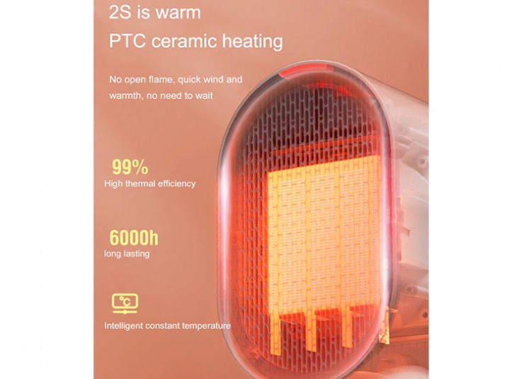 فن گرمایشی رومیزی DOUHE شیائومی مدلDH-QN04