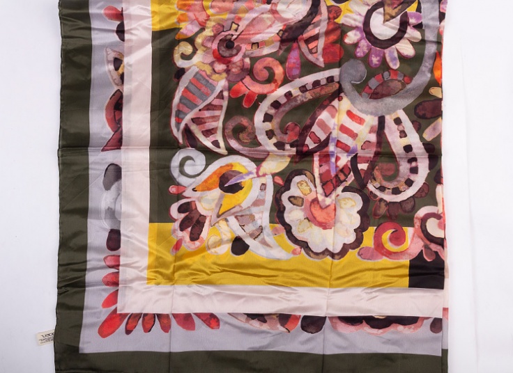 روسری ساتن قواره دار Ziboo