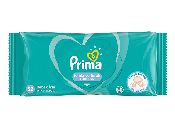 دستمال مرطوب Prima