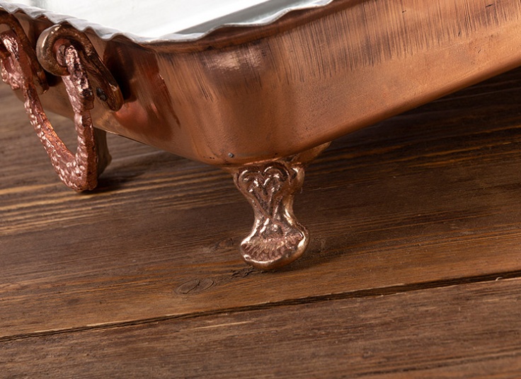 ظروف آشپزخانه مسی