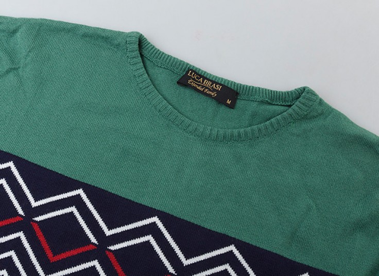 پلیور بافت مردانه LUCA BRASI