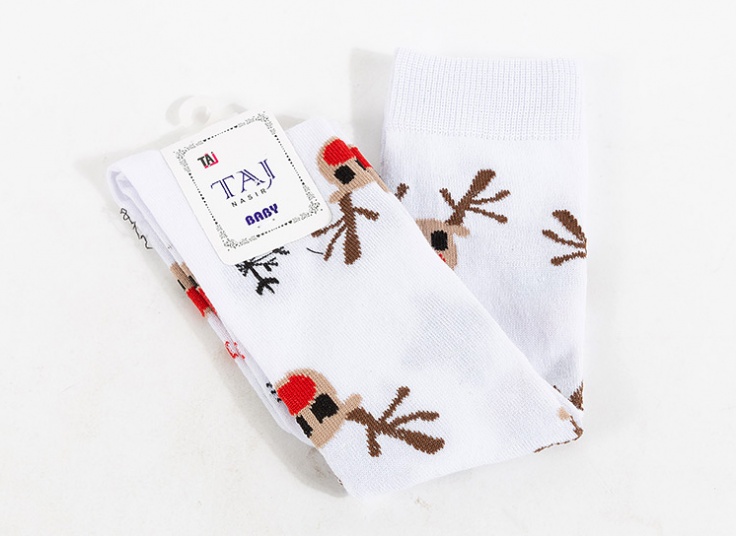 جوراب دخترانه طرح گوزن TAJ