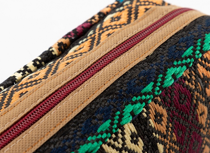 کیف لوازم آرایش طرح گلیم