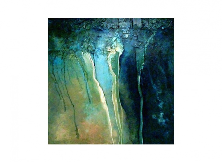 نقاشی با آبستره در آموزشگاه هنری تن های خاکستری