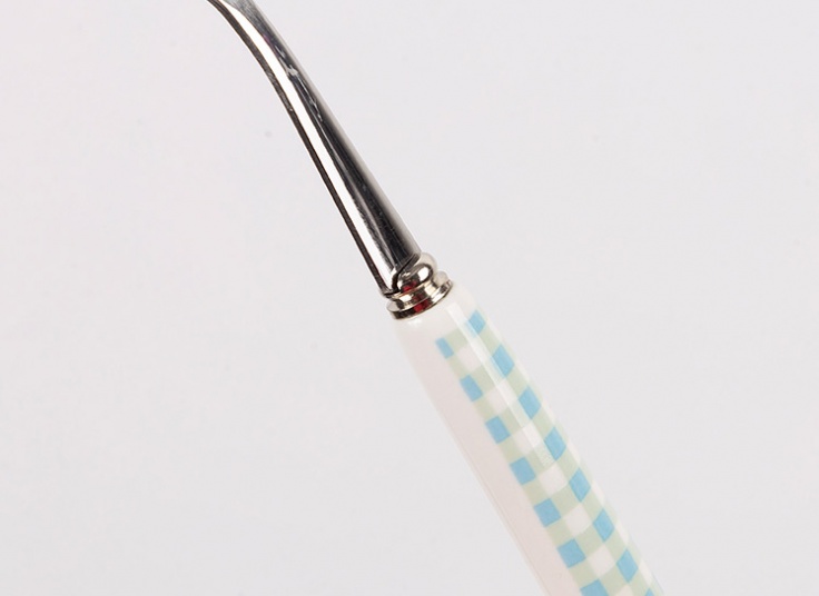 قاشق غدا خوری دسته سرامیکی