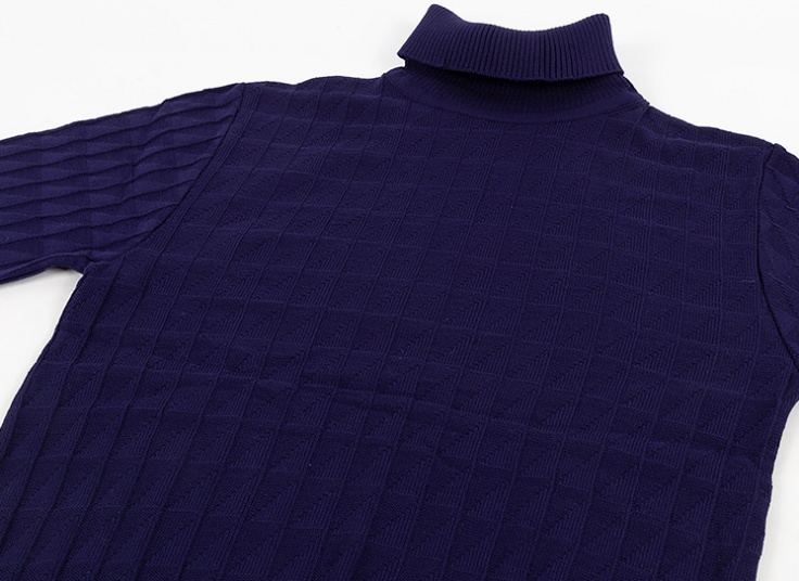 یقه اسکی بافت طرحدار