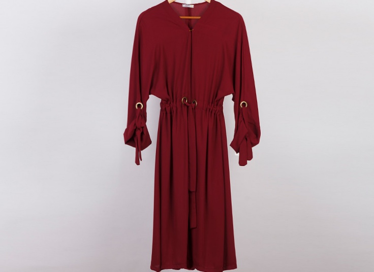 مانتو جلوباز حریر کرپ