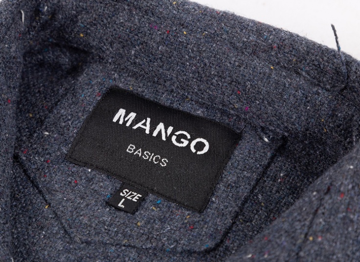 پیراهن پشمی مردانه طرح Mango