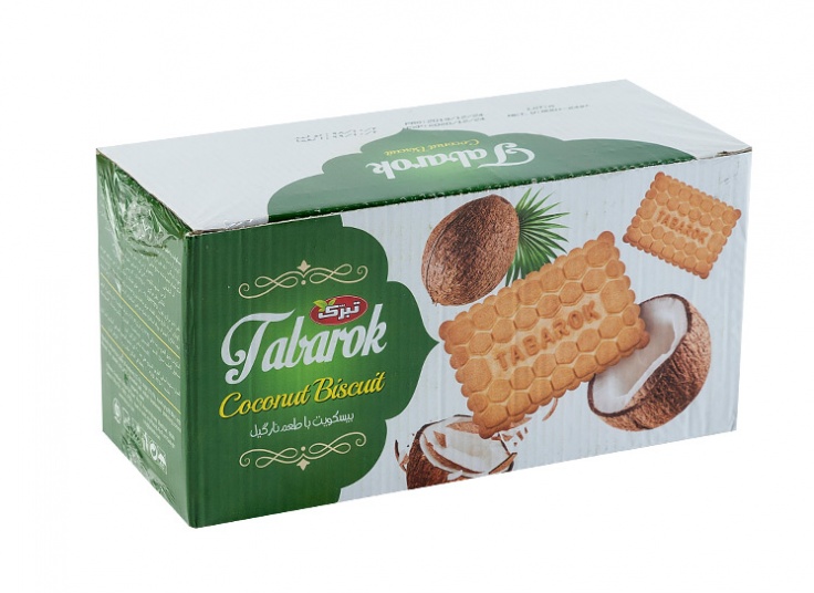 بیسکوییت طعم‌دار تبرک