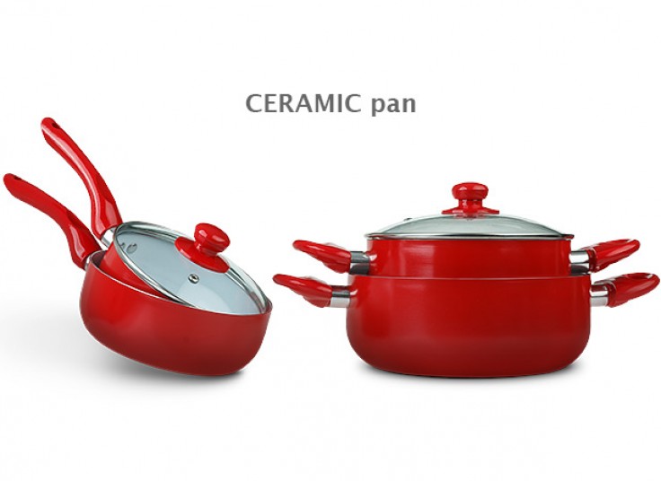 سرویس قابلمه سرامیکی CERAMIC PAN
