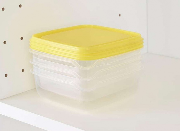 ظروف نگهدارنده سه تکه ایکیا مدل PRUTA