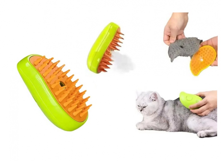 برس بخاردار شارژی حیوانات