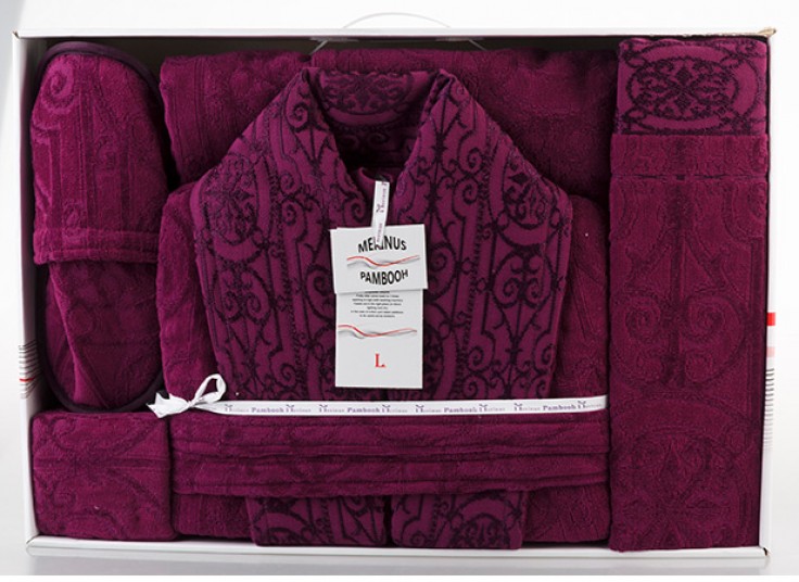 ست کامل حوله حمام MERINUS مدل آنتیک