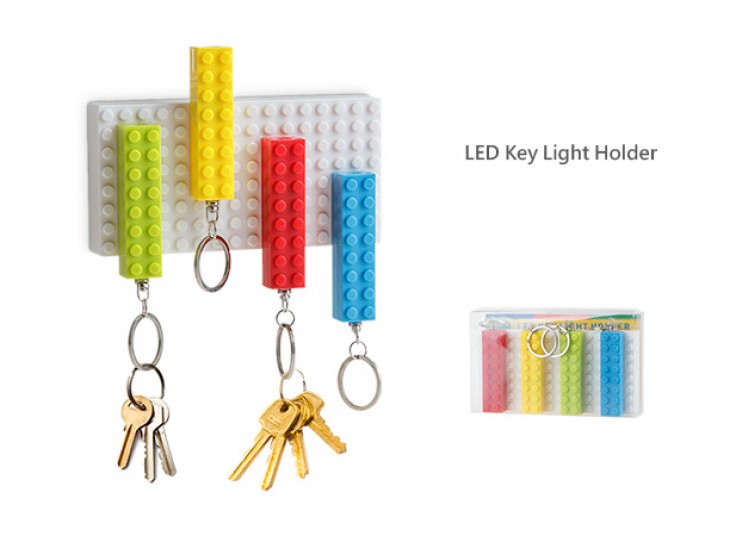 جا کلیدی دیواری طرح LEGO