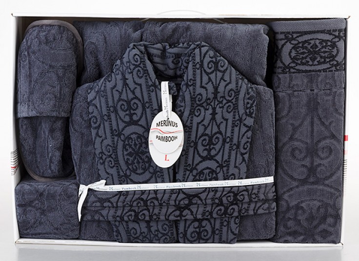 ست کامل حوله حمام MERINUS مدل آنتیک