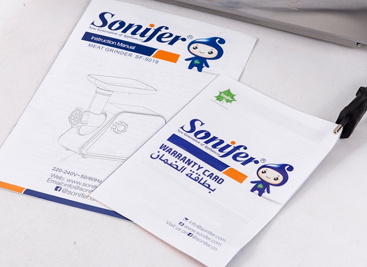 چرخ گوشت SONIFER مدل SF 5019