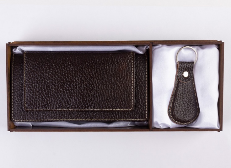 ست کادویی چرم طبیعی