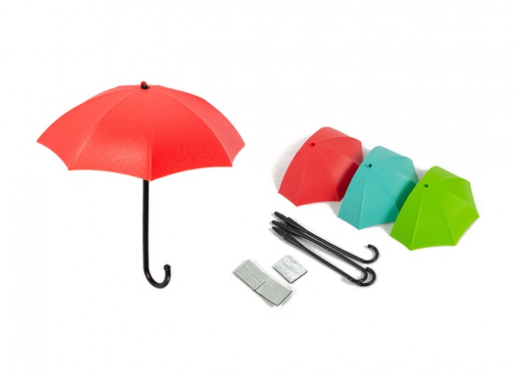 آویز تزئینی چسبی طرح چتر