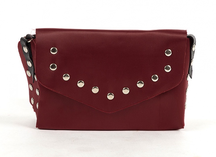 کیف دوشی پرچ دار