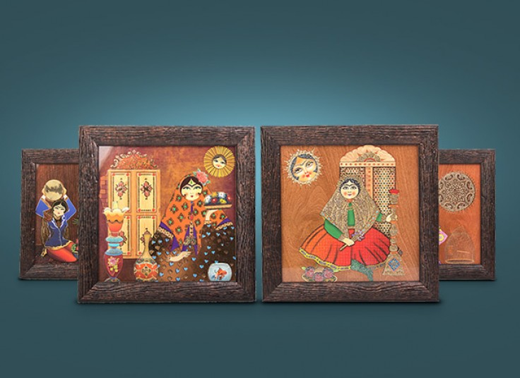 تابلو نفیس و نقش برجسته خاتون