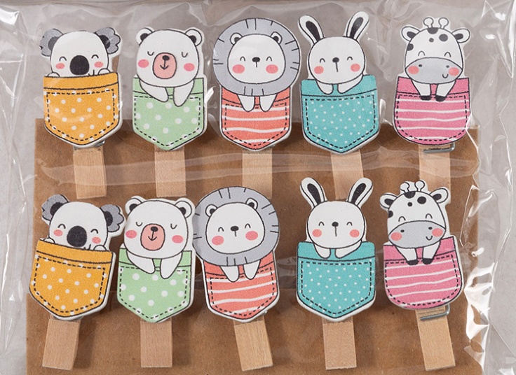 گیره چوبی WOODEN CLIP