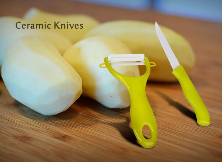 پکیج پوست کن و چاقو سرامیکی Ceramic Knives