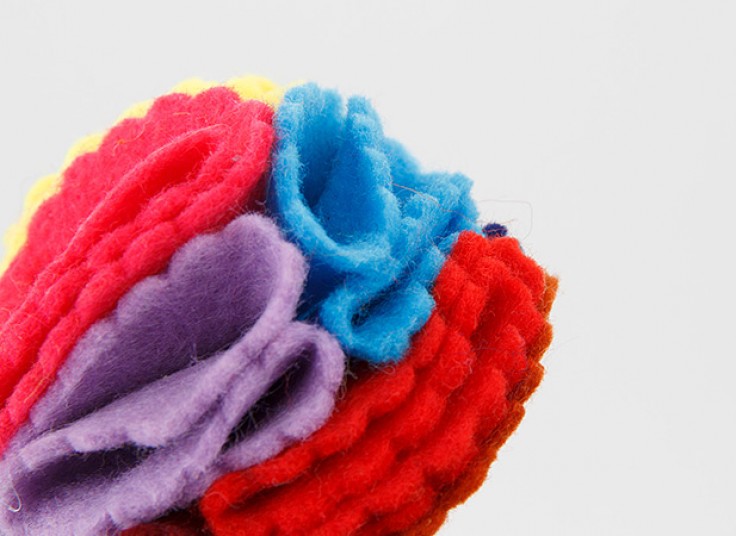 گل سر نمدی دست ساز