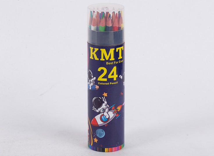 مداد رنگی لوله ای KMT